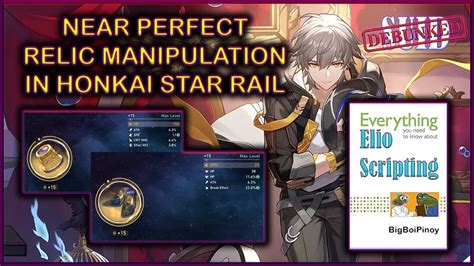 HOW TO MANIPULATE YOUR RELIC SUBSTATS IN HONKAI .